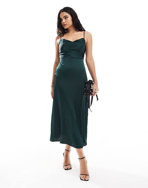 Long Green dress