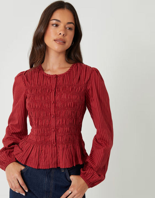 Blouse Red